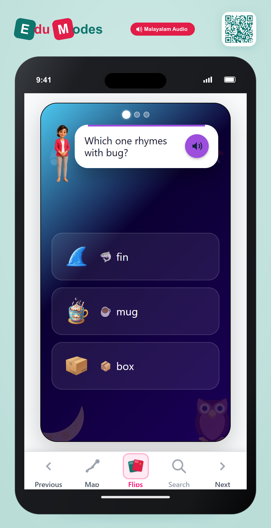 Quiz: Rhymes with Bug - Interactive Learning Game Preview