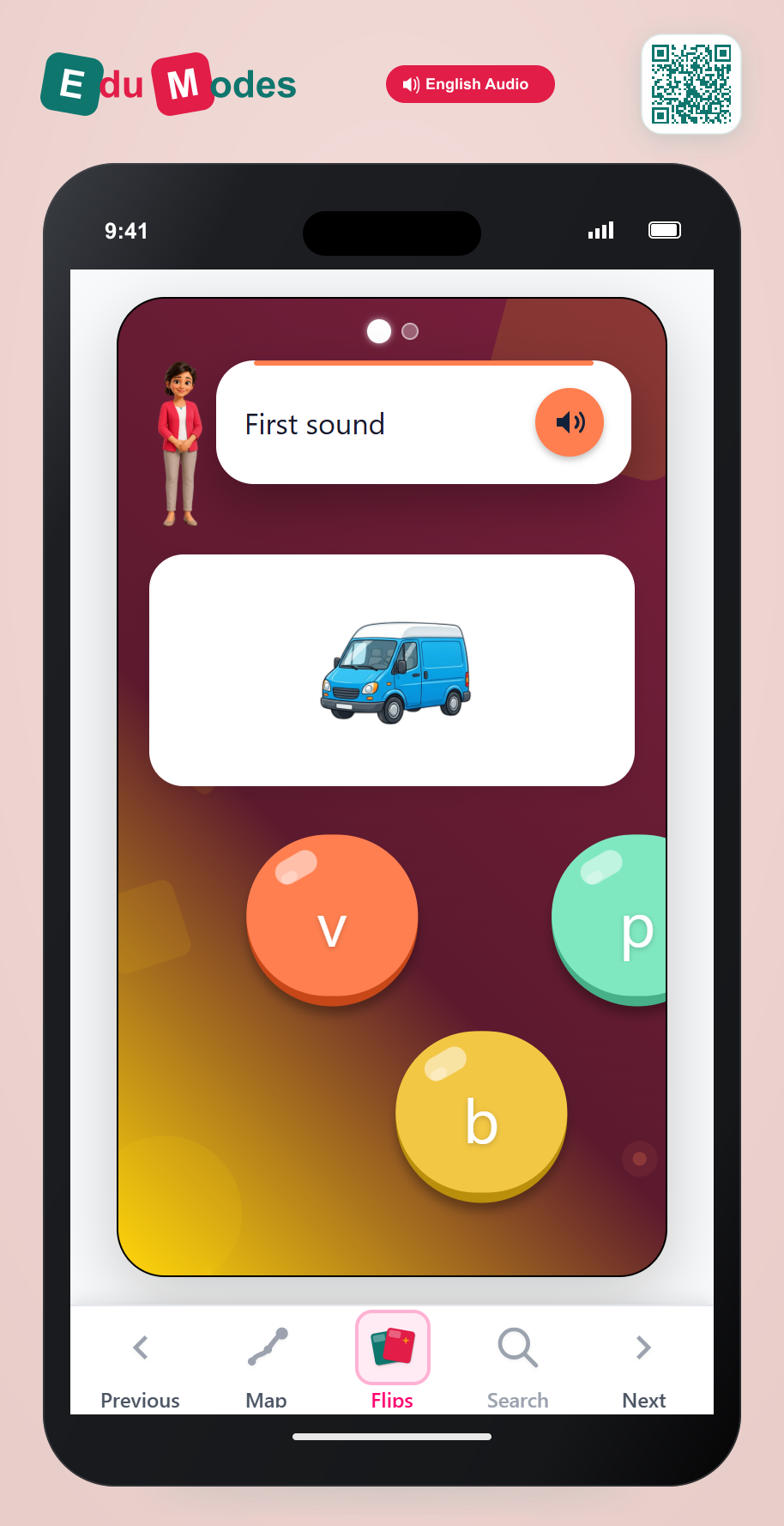 Identify Sounds in VAN & POT - Interactive Learning Game Preview