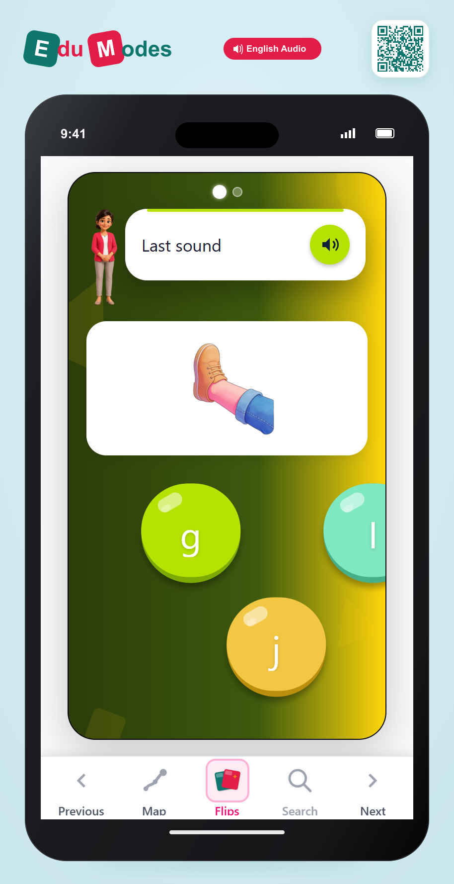 Identify Sounds in LEG & BUS - Interactive Learning Game Preview