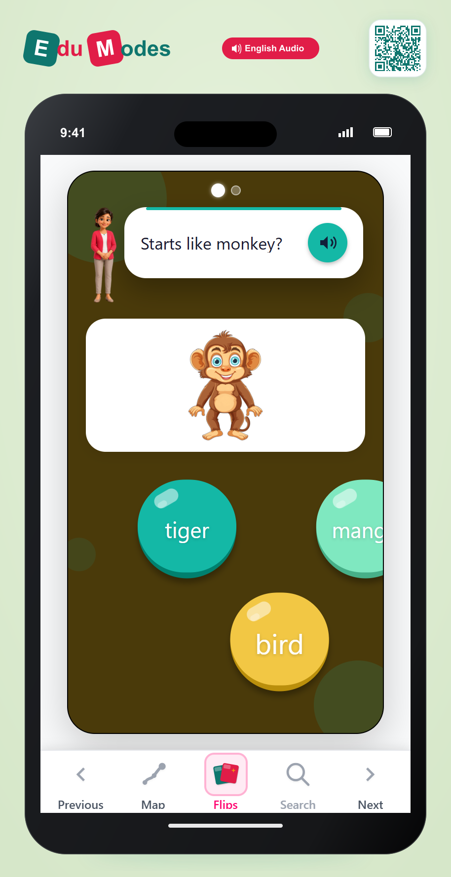 Which two words start with the same sound? - Part 3 - Interactive Learning Game Preview