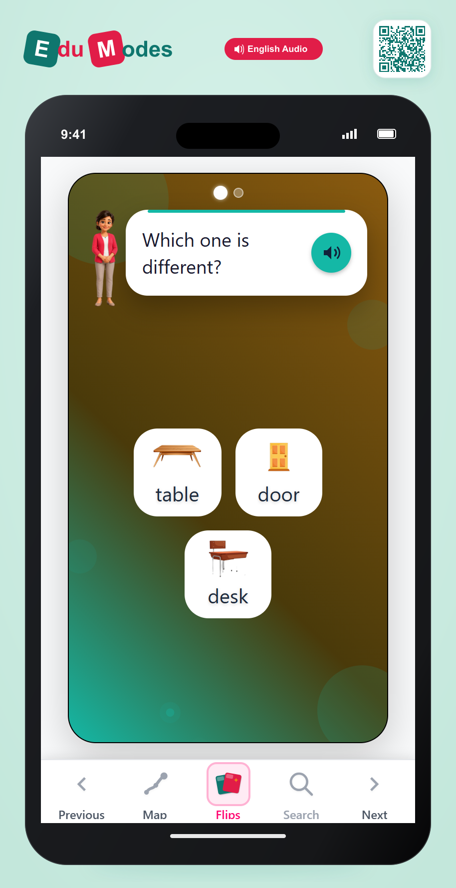 Which two words start with the same sound? - Part 6 - Interactive Learning Game Preview