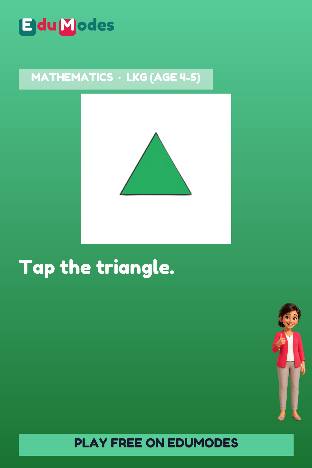 Triangle Peaks - Interactive Learning Game Preview