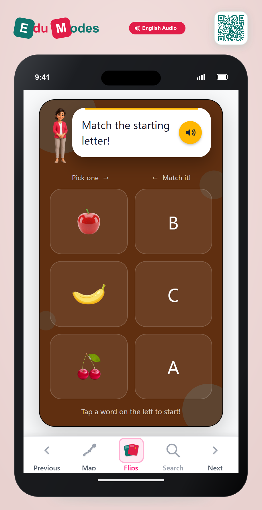 A to C - Matching - Interactive Learning Game Preview