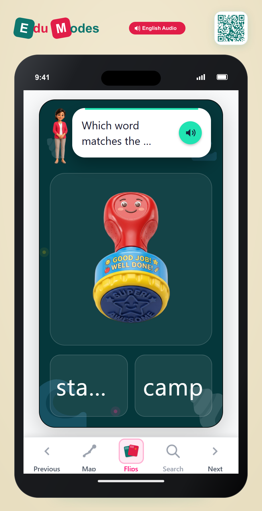 Does the word start with a consonant blend? - Part 4 - Interactive Learning Game Preview