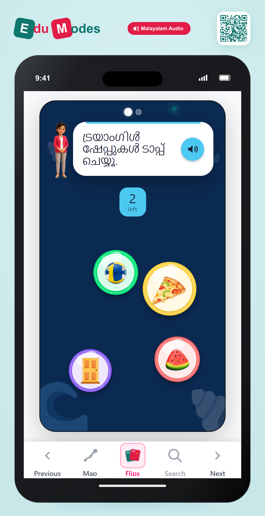 Triangle Picture Hunt - Interactive Learning Game Preview