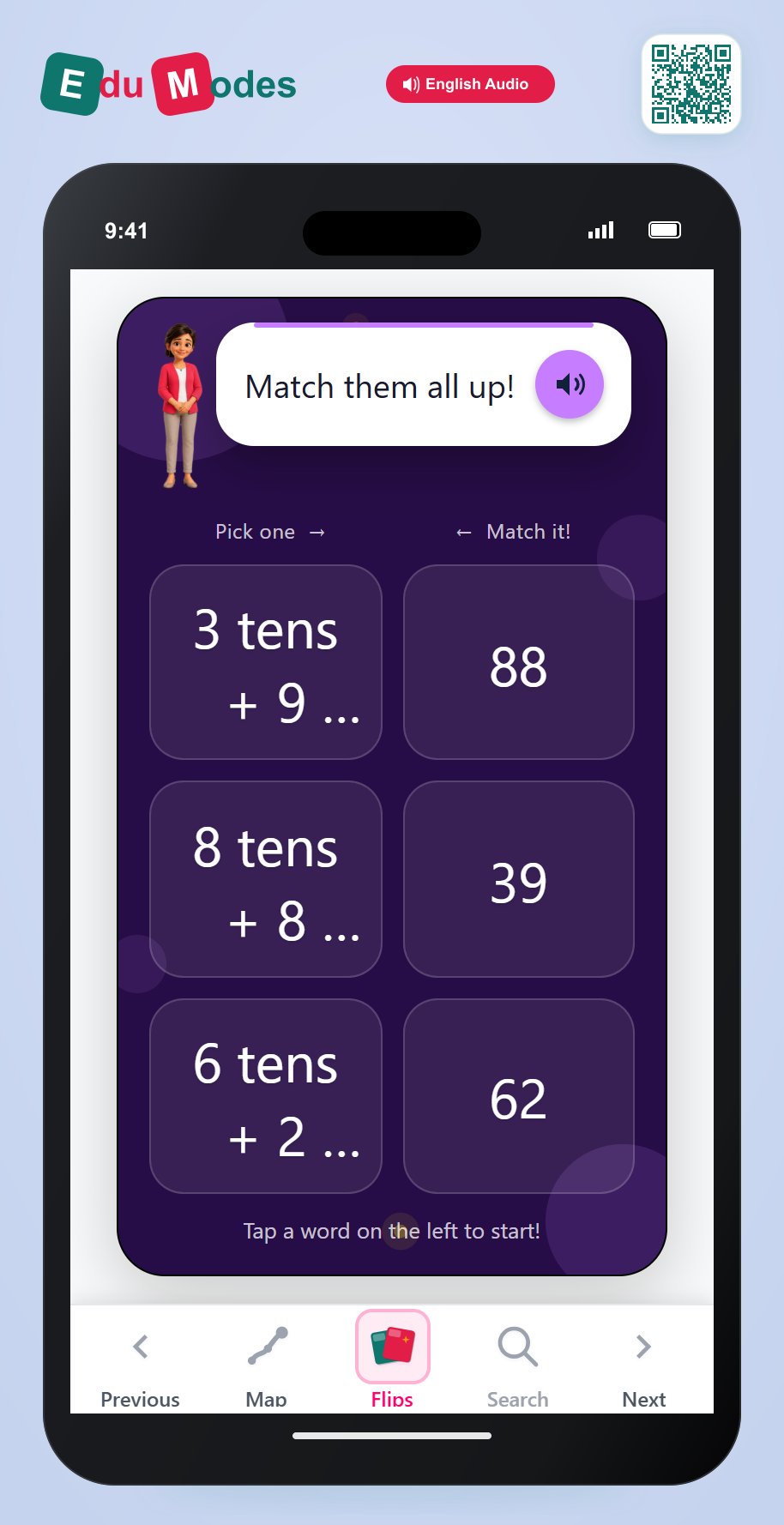 Mixed Match up to 99 - Interactive Learning Game Preview