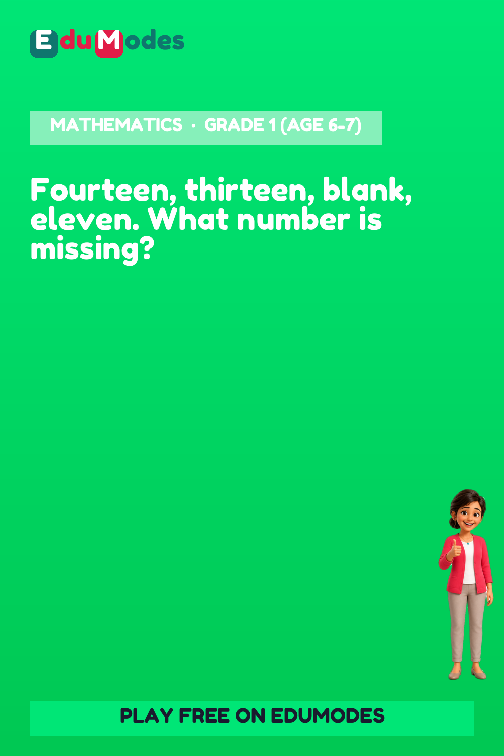 Count F/B 7 - Sequence - Interactive Learning Game Preview