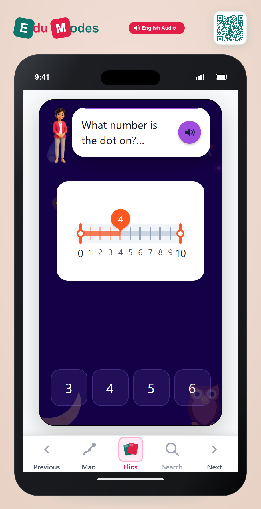 Read Number Line 0 to 10 - Interactive Learning Game Preview