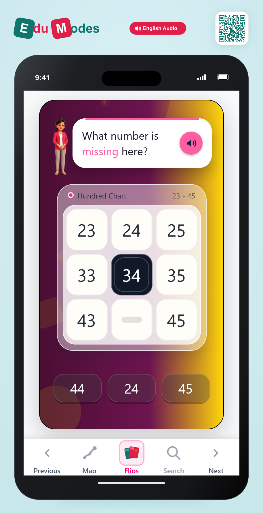 Hundred Chart Puzzle 1 - Interactive Learning Game Preview