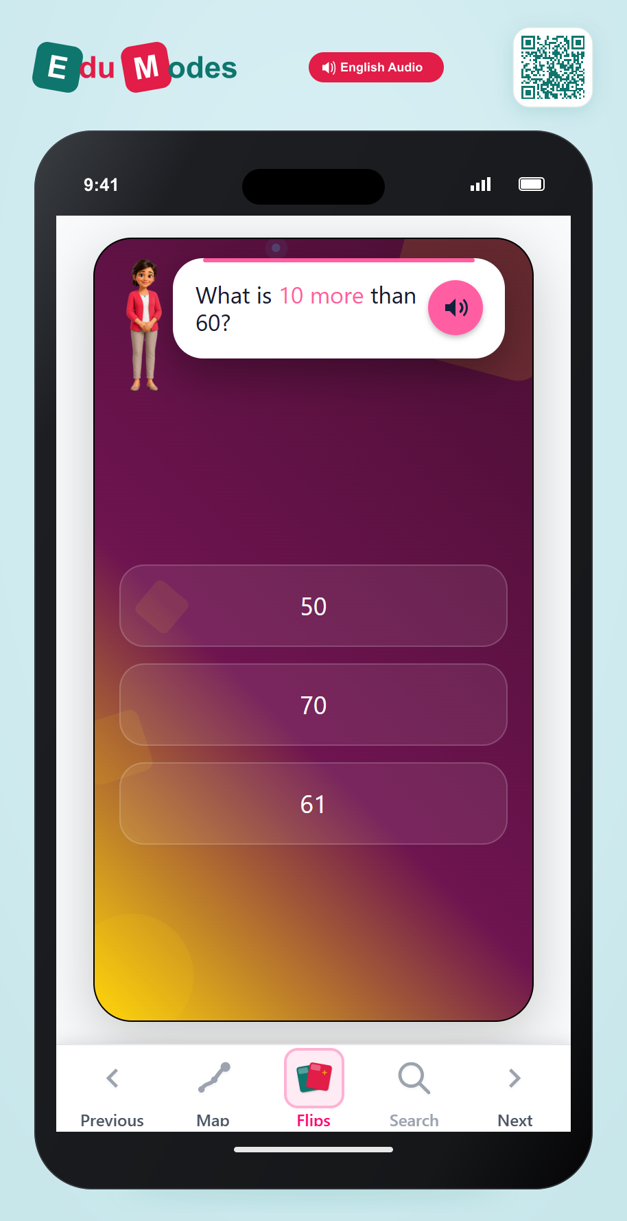 Abstract Ten More - Interactive Learning Game Preview