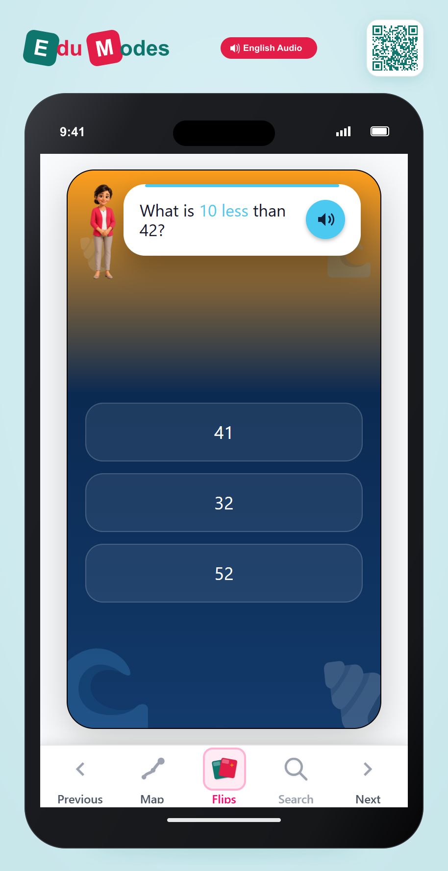 Abstract Ten Less - Interactive Learning Game Preview