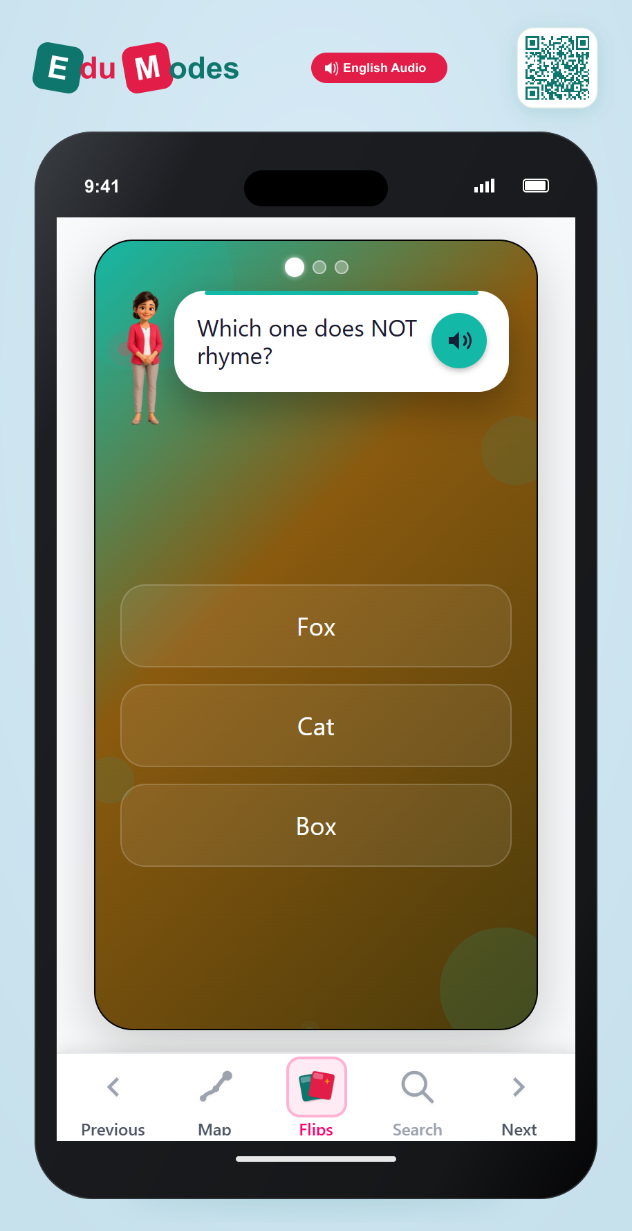 Odd One Out (CVC Set 2) - Interactive Learning Game Preview