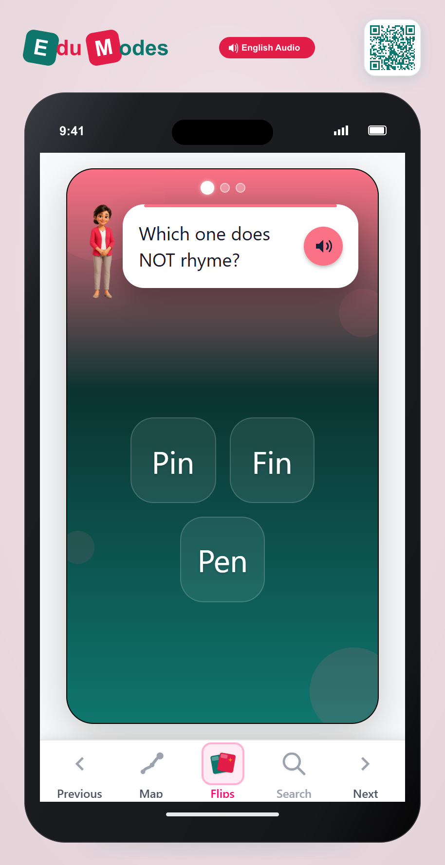 Odd One Out (CVC Set 3) - Interactive Learning Game Preview