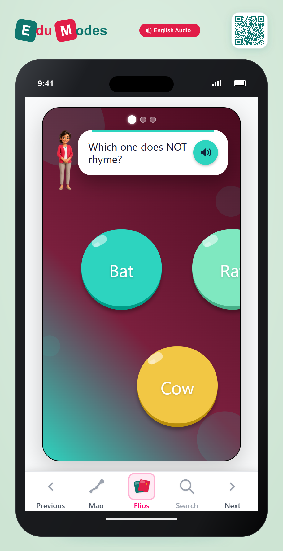 Pop the Odd Bubble (Set 1) - Interactive Learning Game Preview
