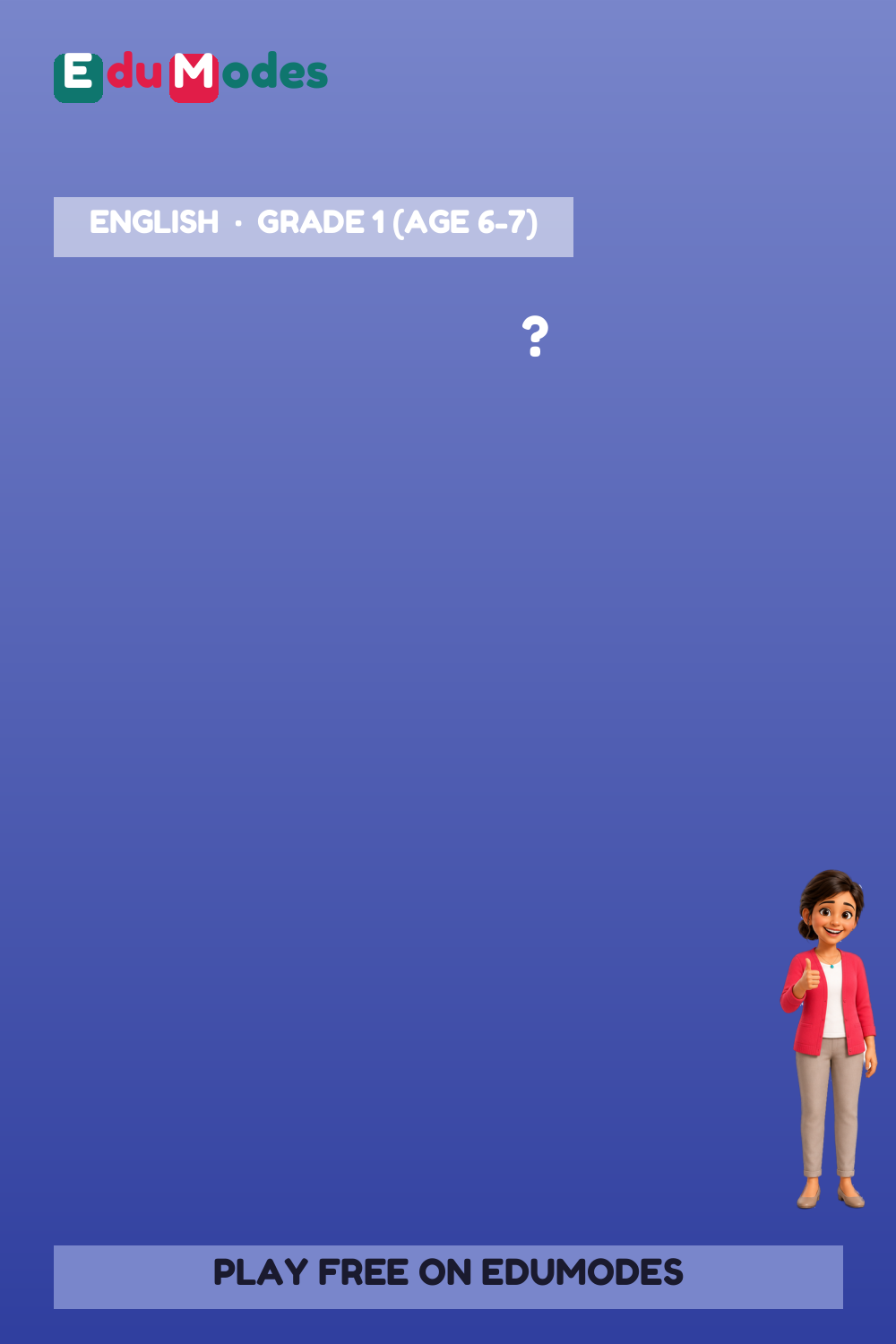 Odd One Out (Digraphs) - Interactive Learning Game Preview