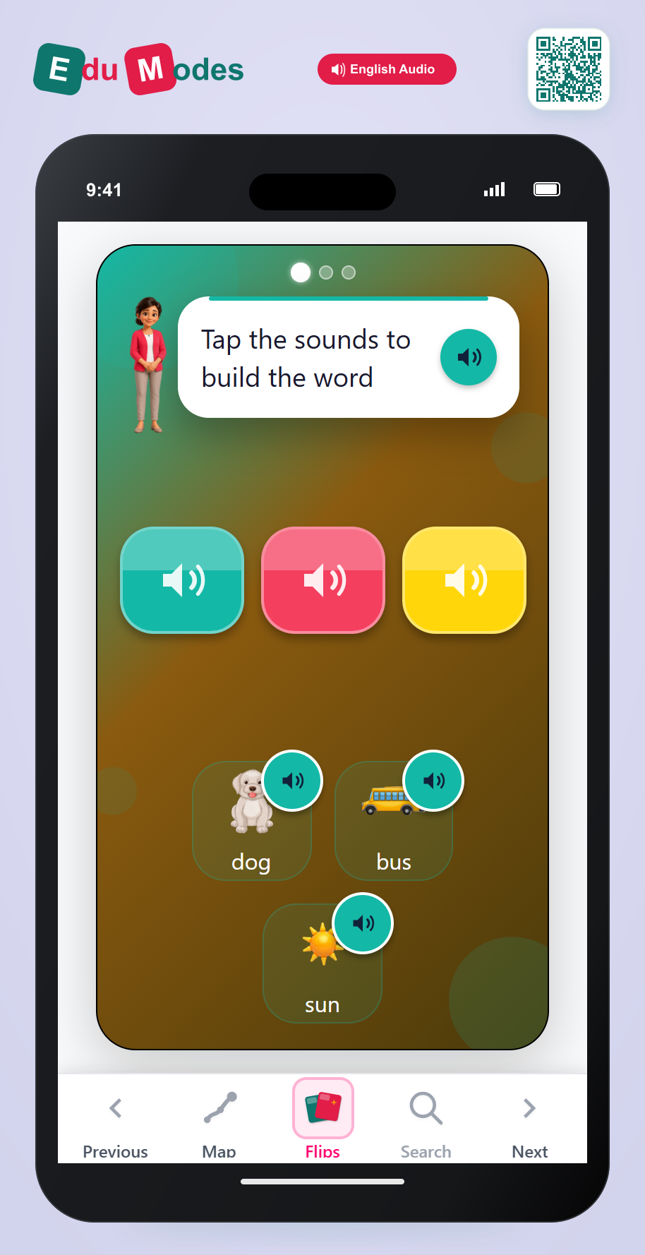 Blend Sounds: Mixed Words 2 - Interactive Learning Game Preview