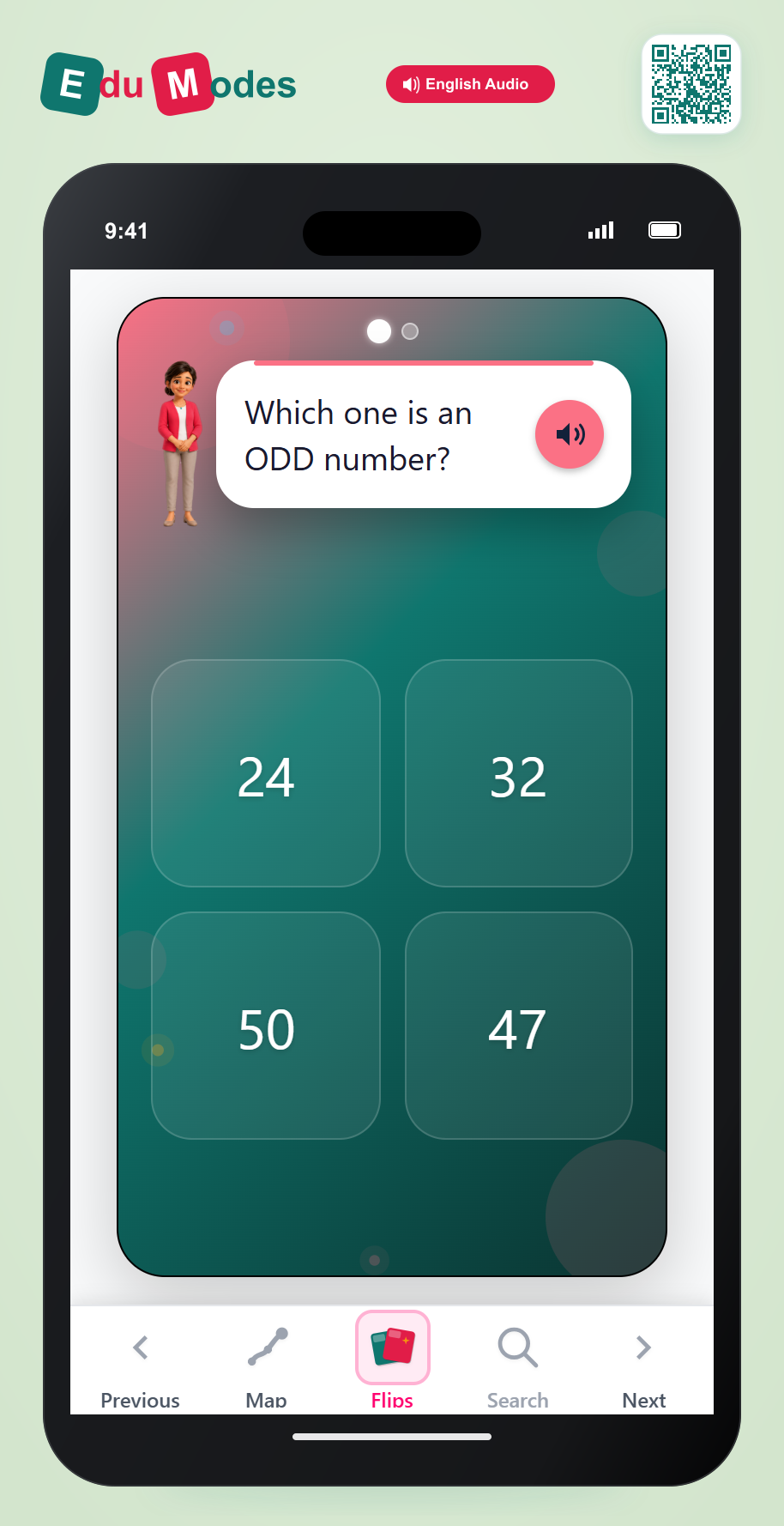 Find the Odd Big Number Out - Interactive Learning Game Preview