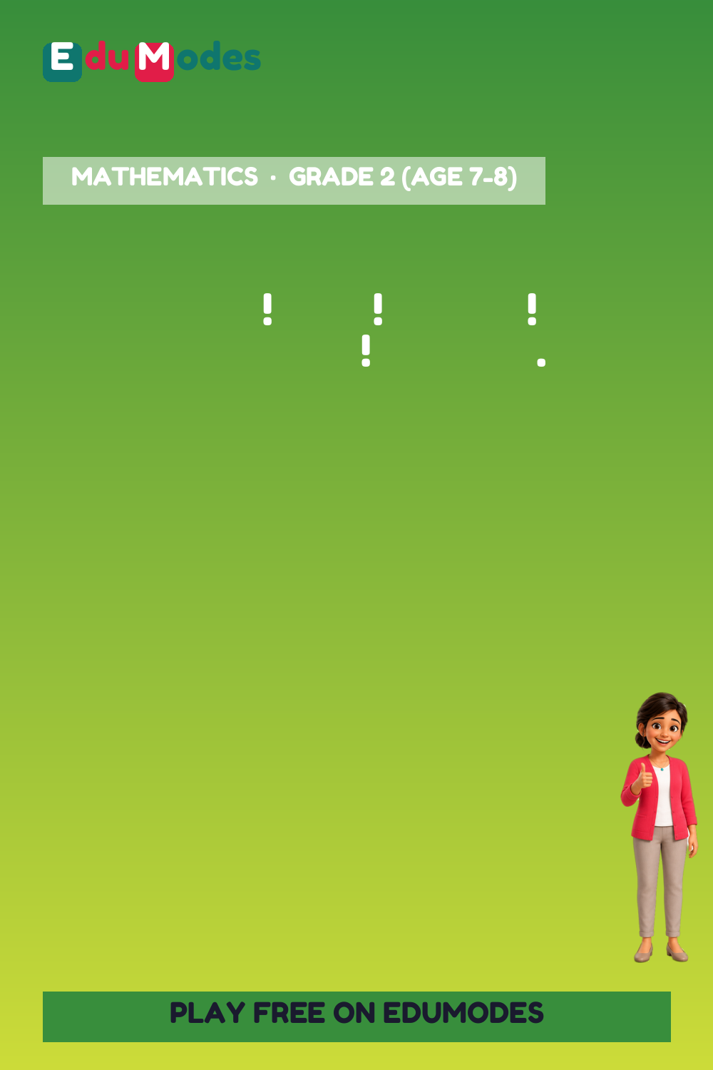 Skip-counting patterns - Count by 3s (Malayalam) - Interactive Learning Game Preview
