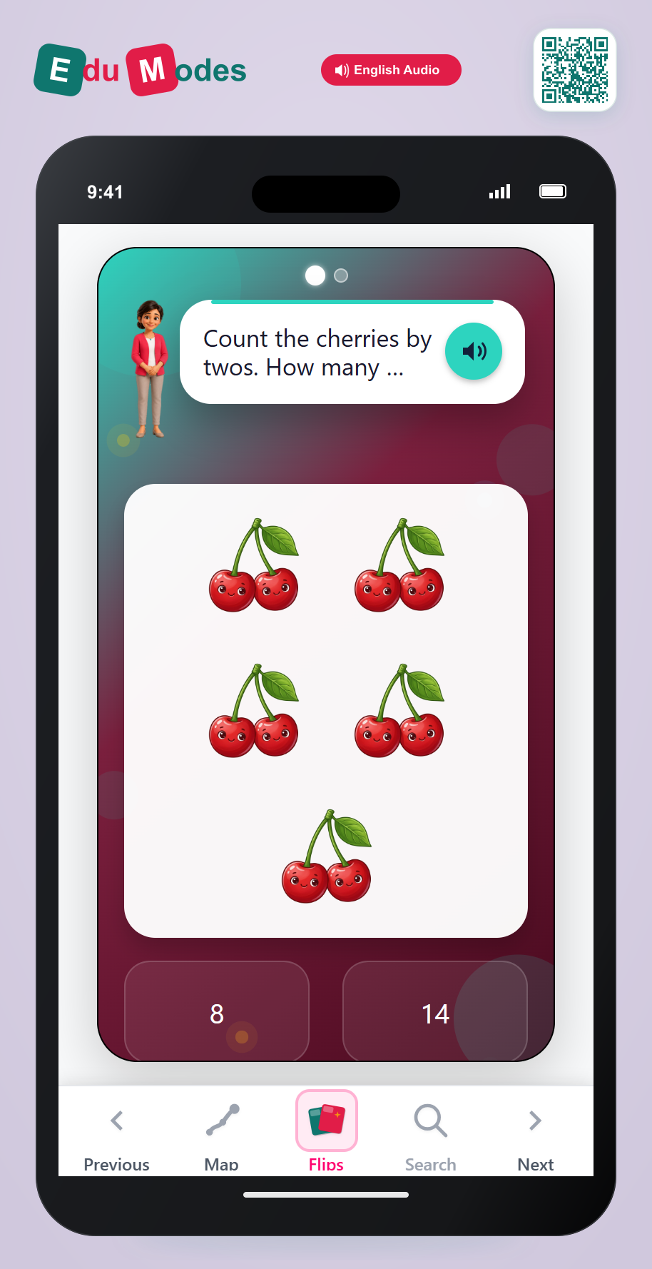 Skip-counting sequences - Mixed Review 1 - Interactive Learning Game Preview
