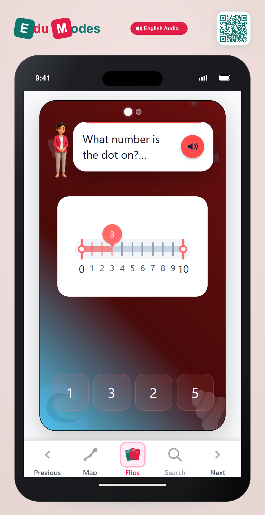 Number Line 0-10 - Interactive Learning Game Preview