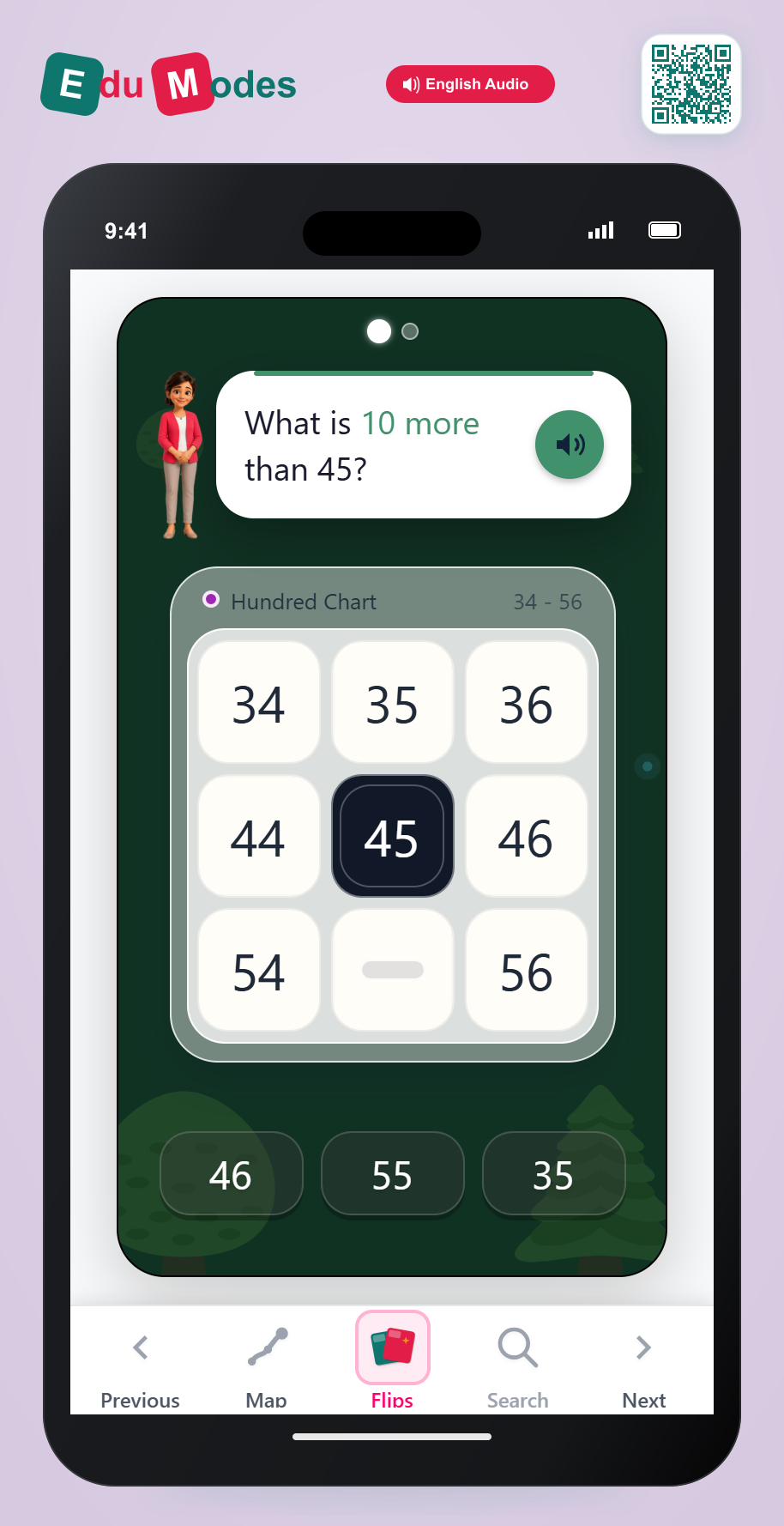 Hundred Chart - 10 More - Interactive Learning Game Preview