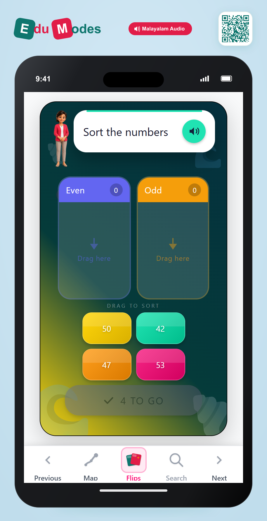 Sort Big 2 - Interactive Learning Game Preview