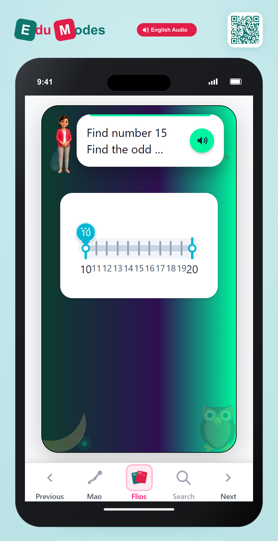 Even or Odd Number Line 6 - Interactive Learning Game Preview