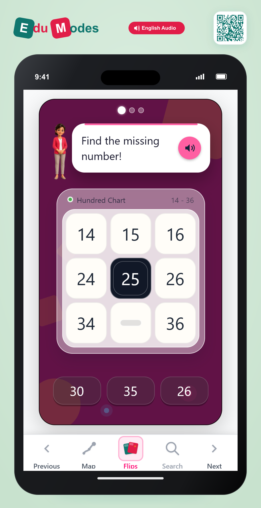 Skip-counting puzzles - Part 3 - Interactive Learning Game Preview