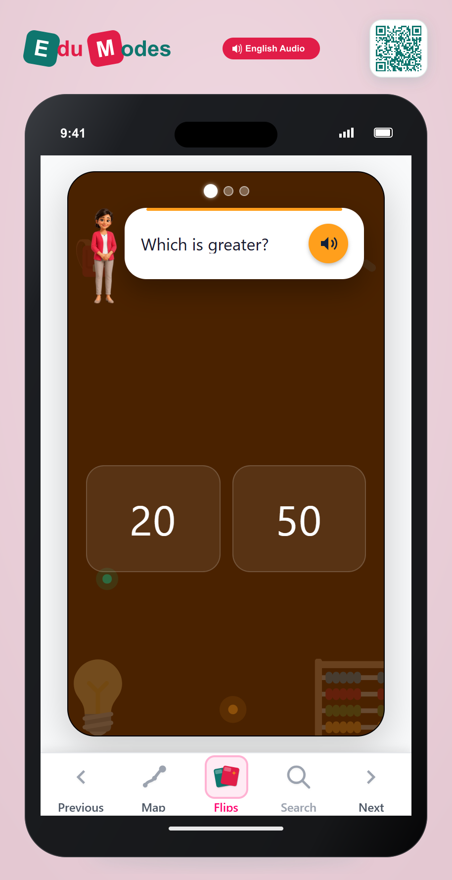 Comparing numbers up to 100 - Part 1 - Interactive Learning Game Preview