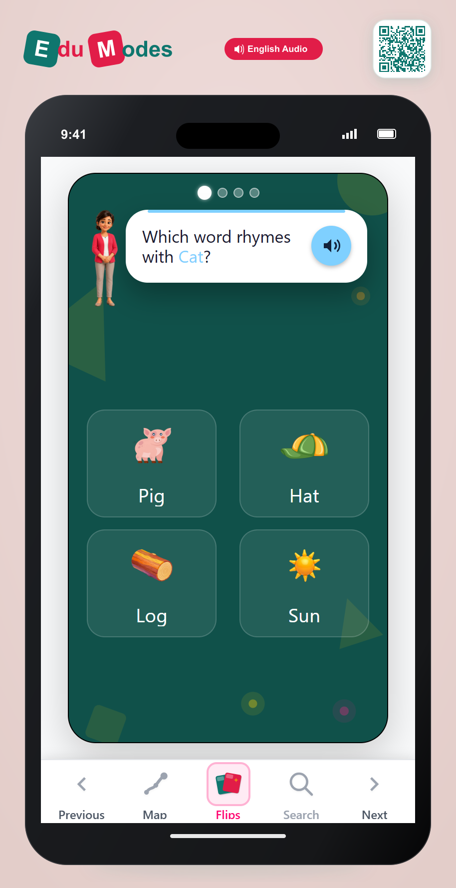 Short A Rhyming Pairs - Interactive Learning Game Preview