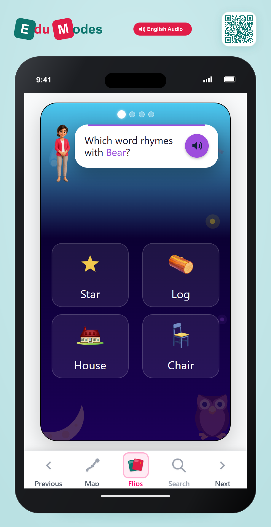 Complex Rhyming Pairs - Interactive Learning Game Preview