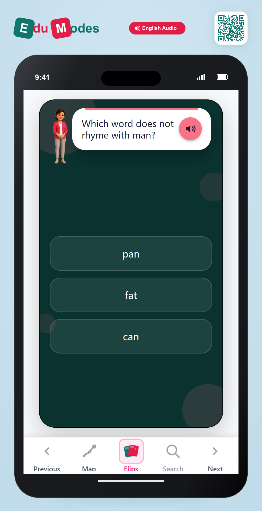 Rhyme Test 2 - Interactive Learning Game Preview