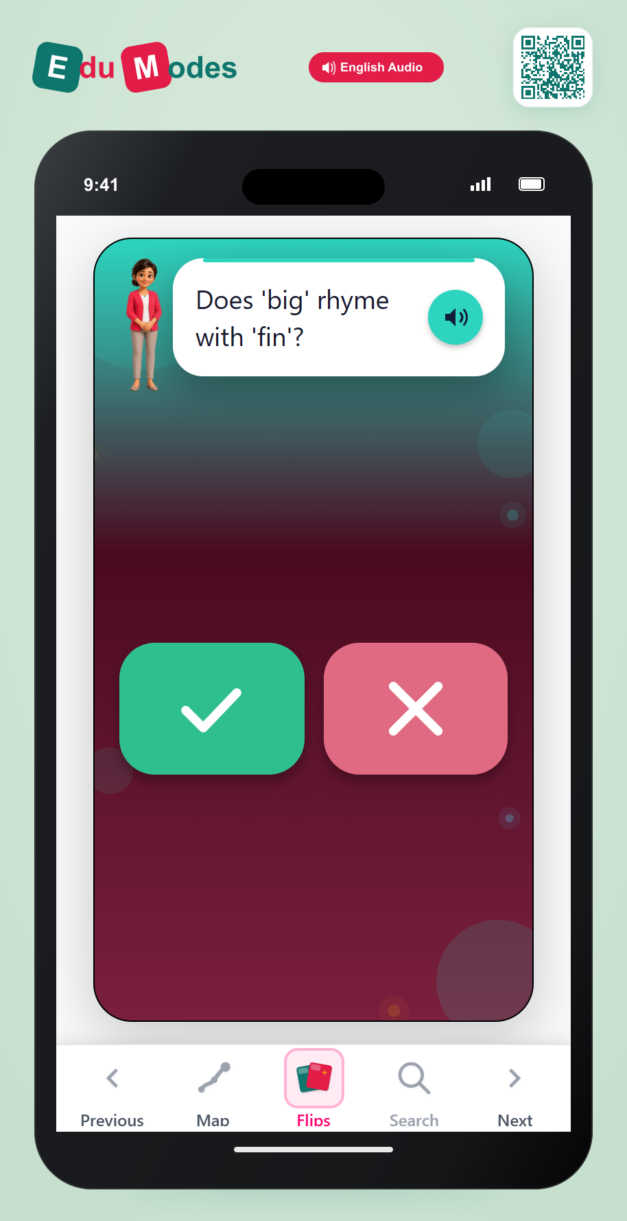 Rhyme Test 3 - Interactive Learning Game Preview