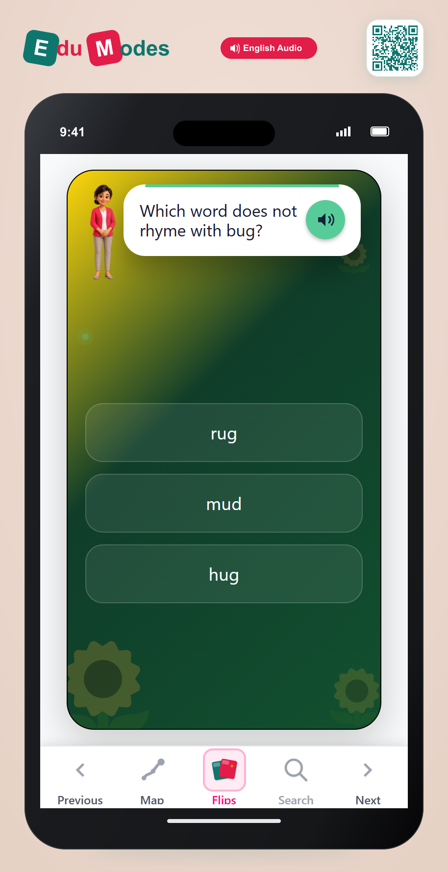 Rhyme Test 10 - Interactive Learning Game Preview