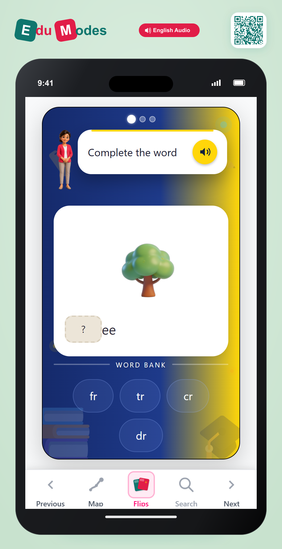 Complete Initial Blend 5 - Interactive Learning Game Preview