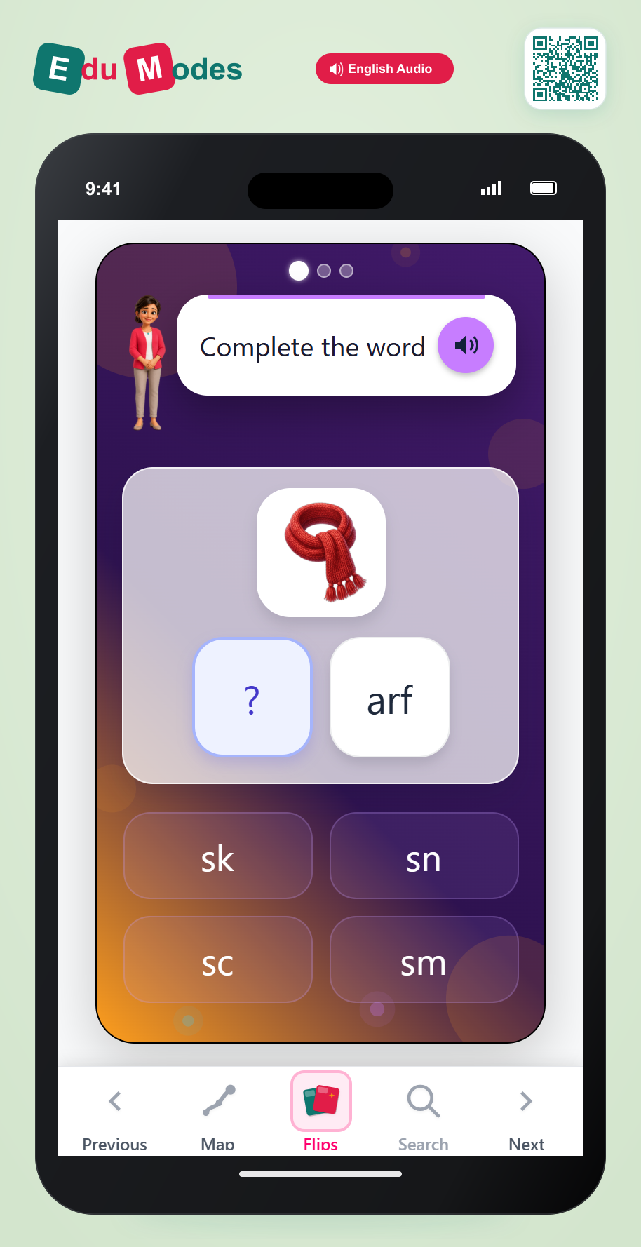 Complete Initial Blend 6 - Interactive Learning Game Preview