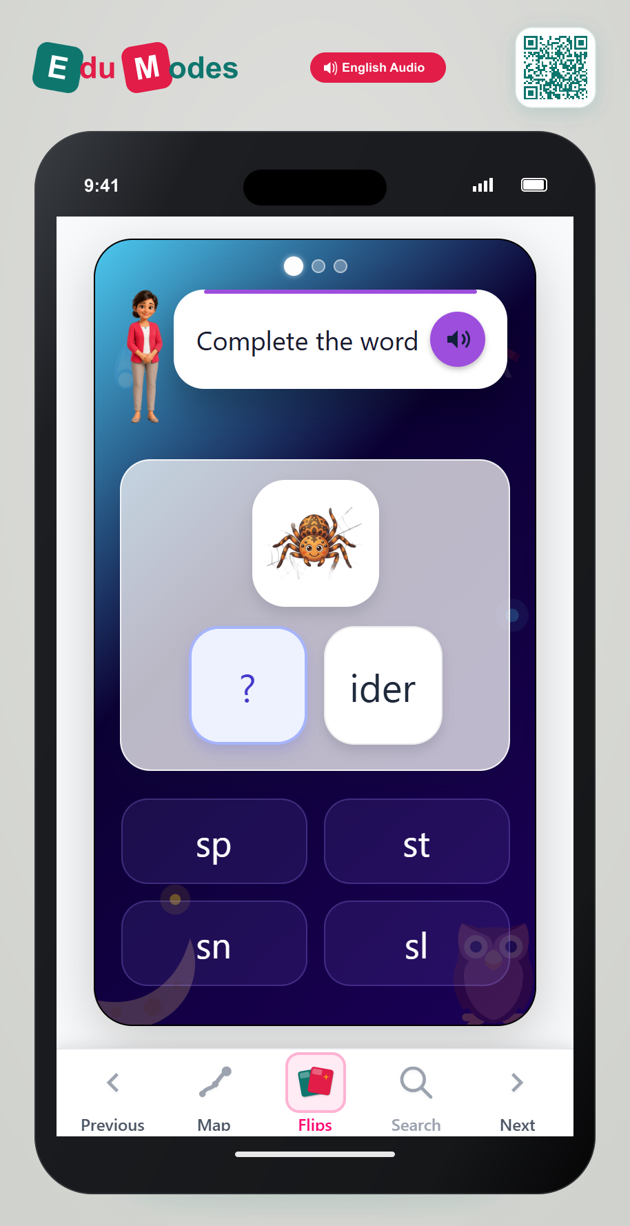 Complete Initial Blend 10 - Interactive Learning Game Preview