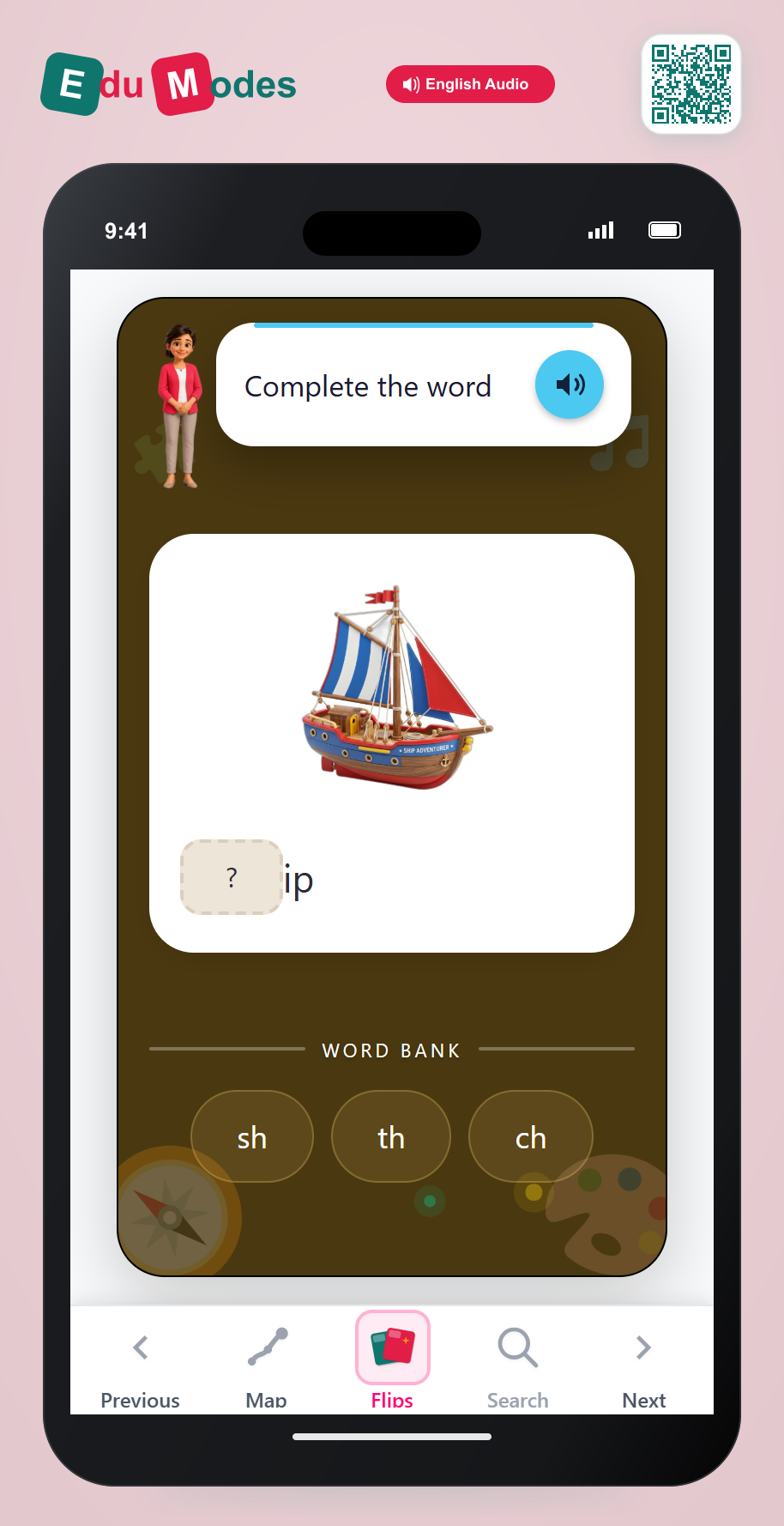 Spell ship - Interactive Learning Game Preview