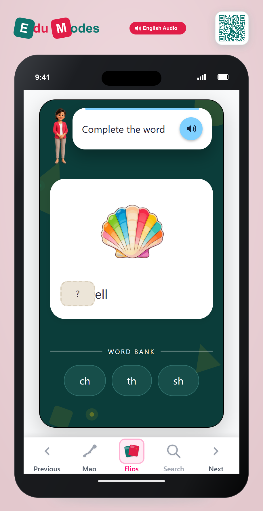 Spell shell - Interactive Learning Game Preview