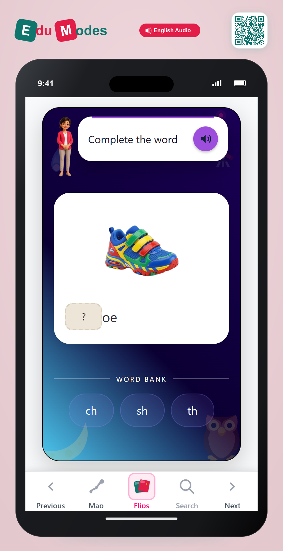 Spell shoe - Interactive Learning Game Preview