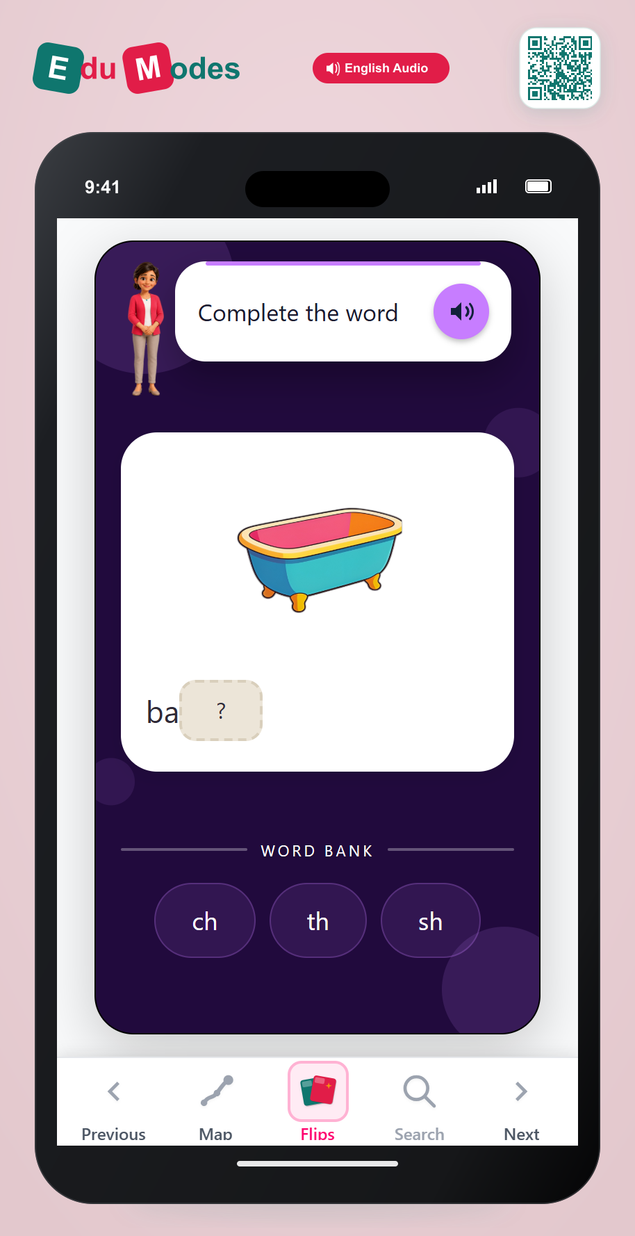Spell bath - Interactive Learning Game Preview