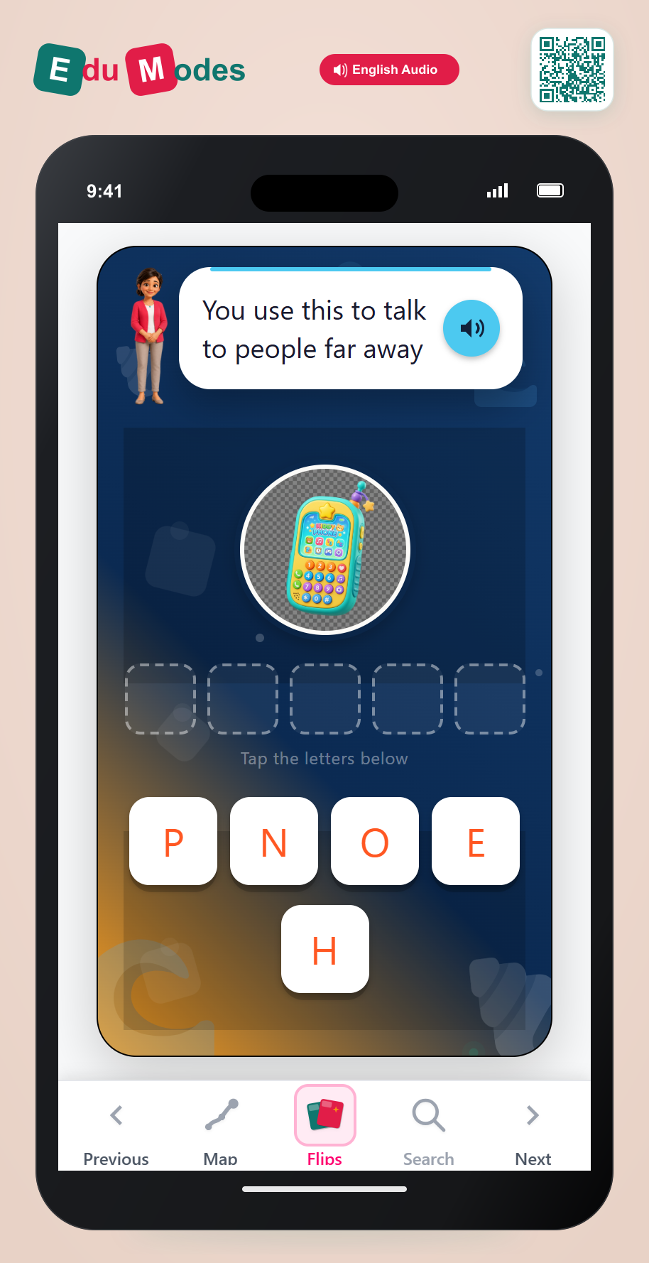Spell phone - Interactive Learning Game Preview