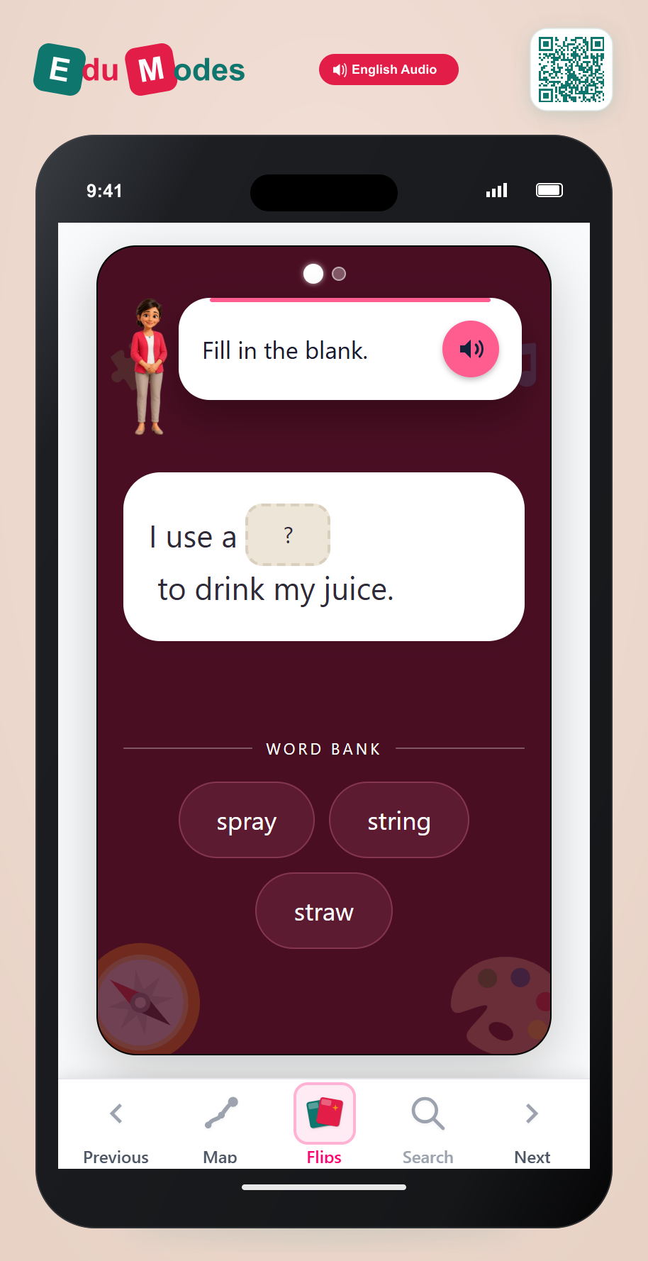Sentences with str blends - Interactive Learning Game Preview