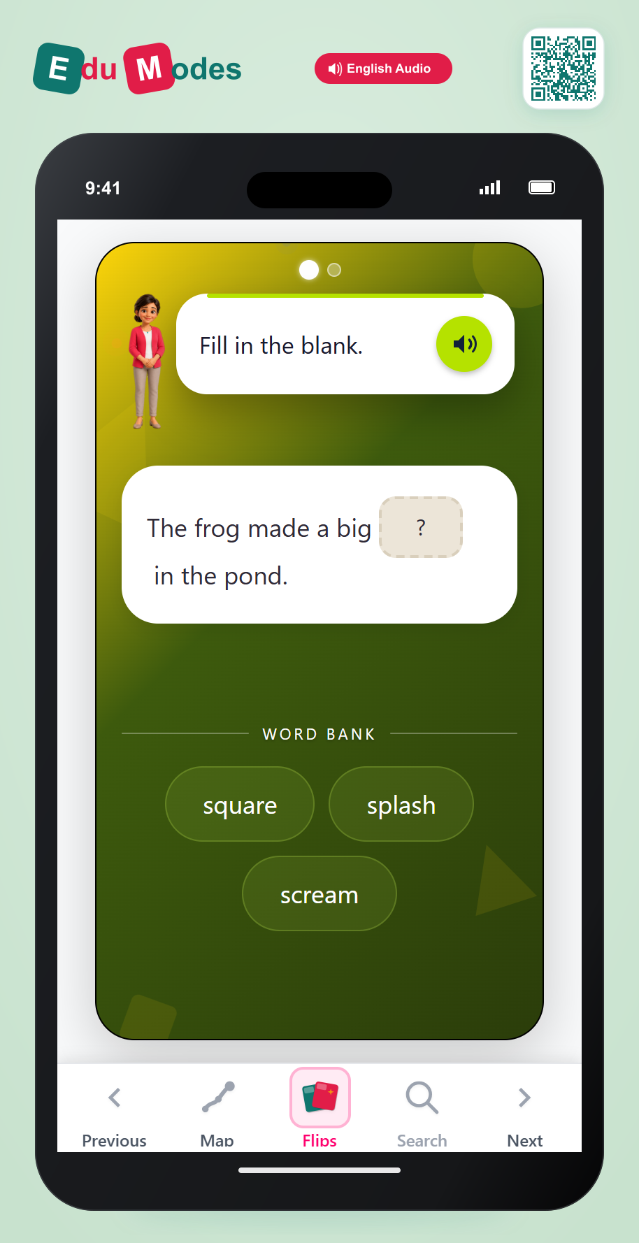Sentences with spl blends - Interactive Learning Game Preview