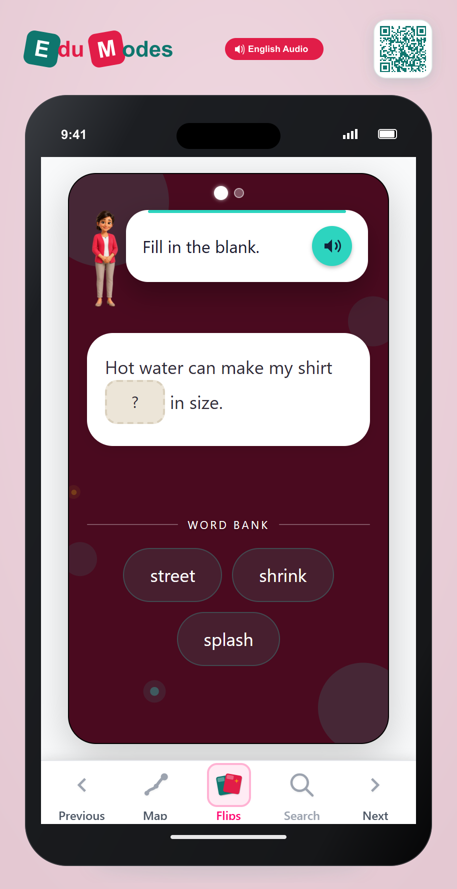 Sentences with shr blends - Interactive Learning Game Preview