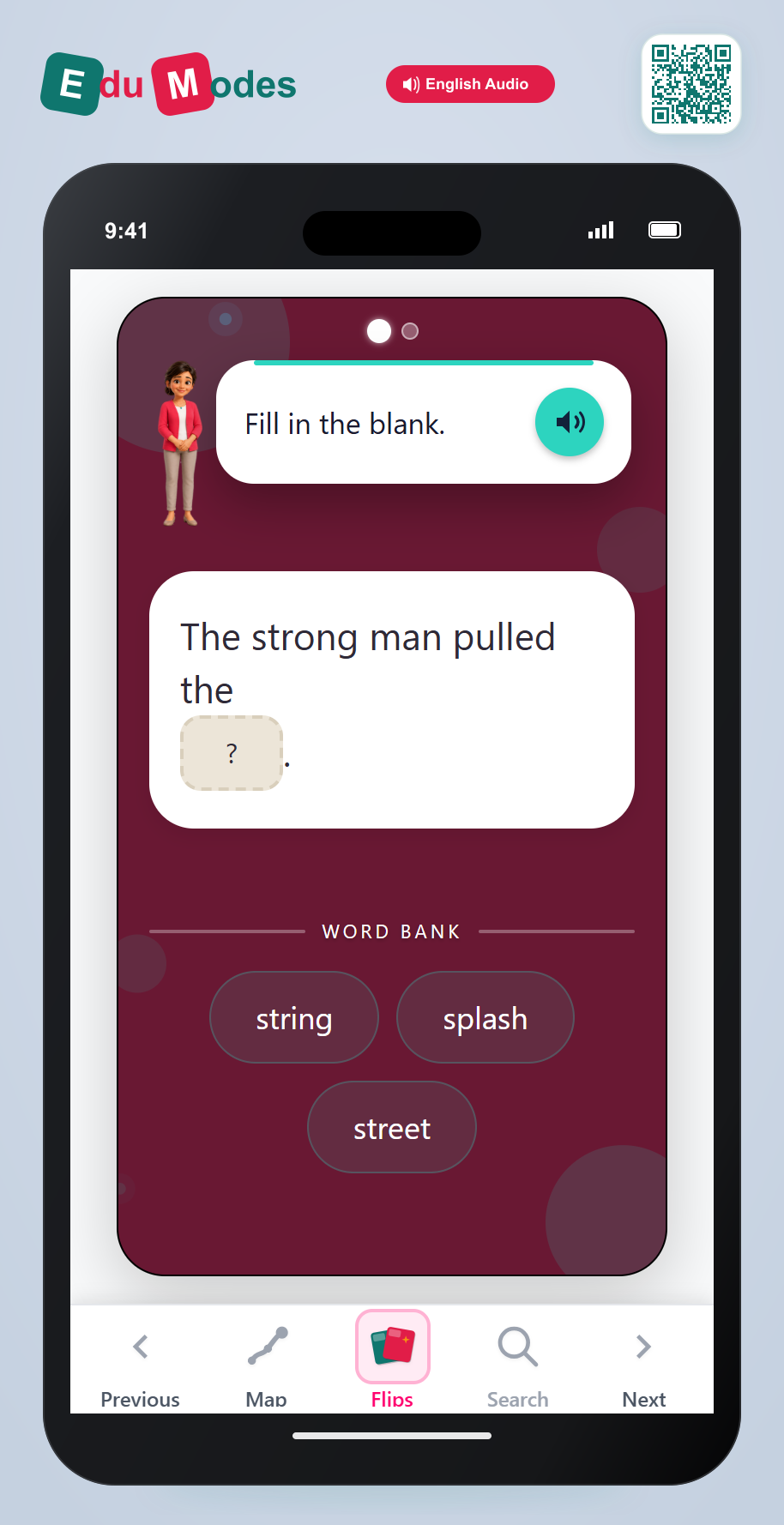 Mixed blends practice one - Interactive Learning Game Preview