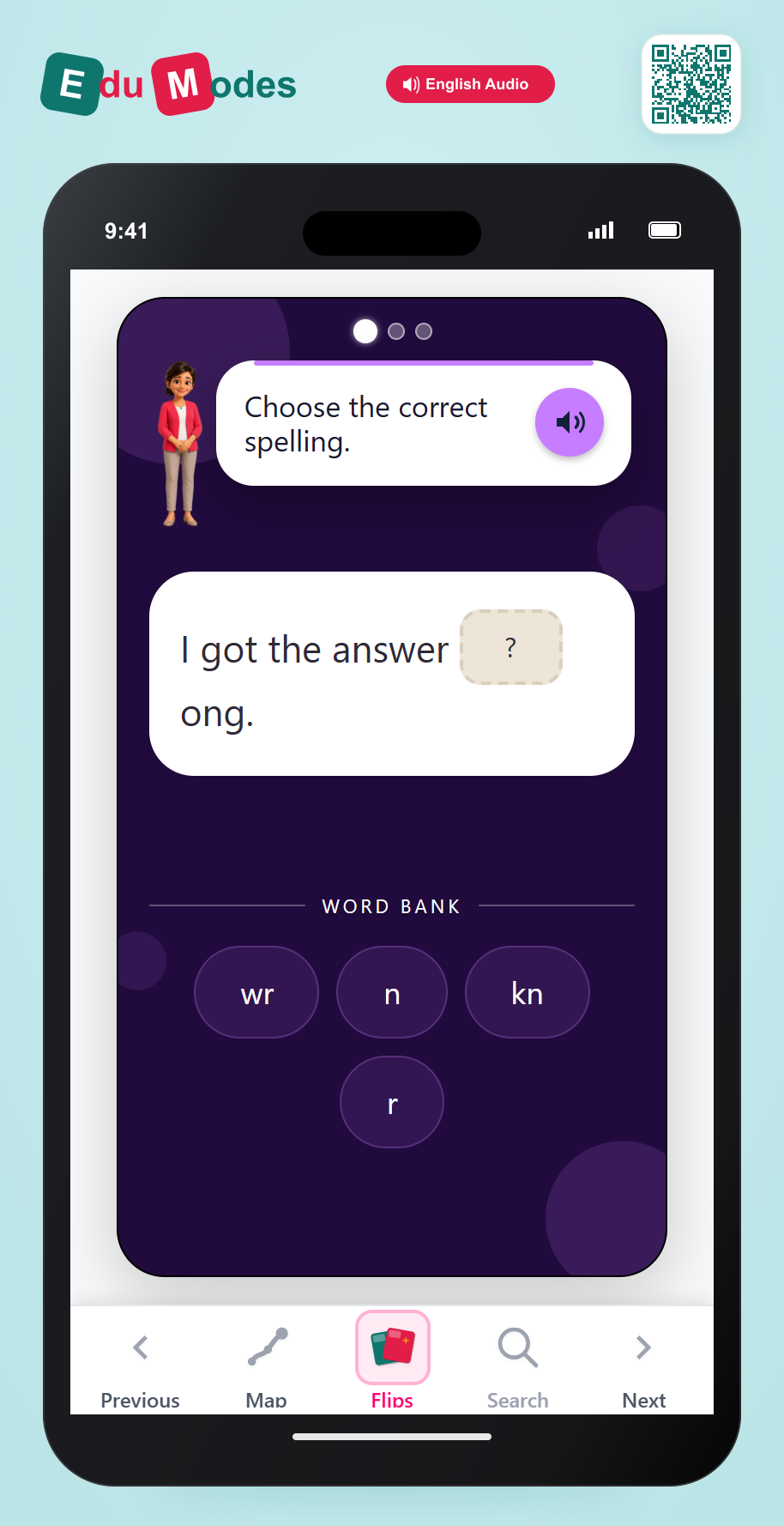 Silent Letters in Sentences 2 - Interactive Learning Game Preview