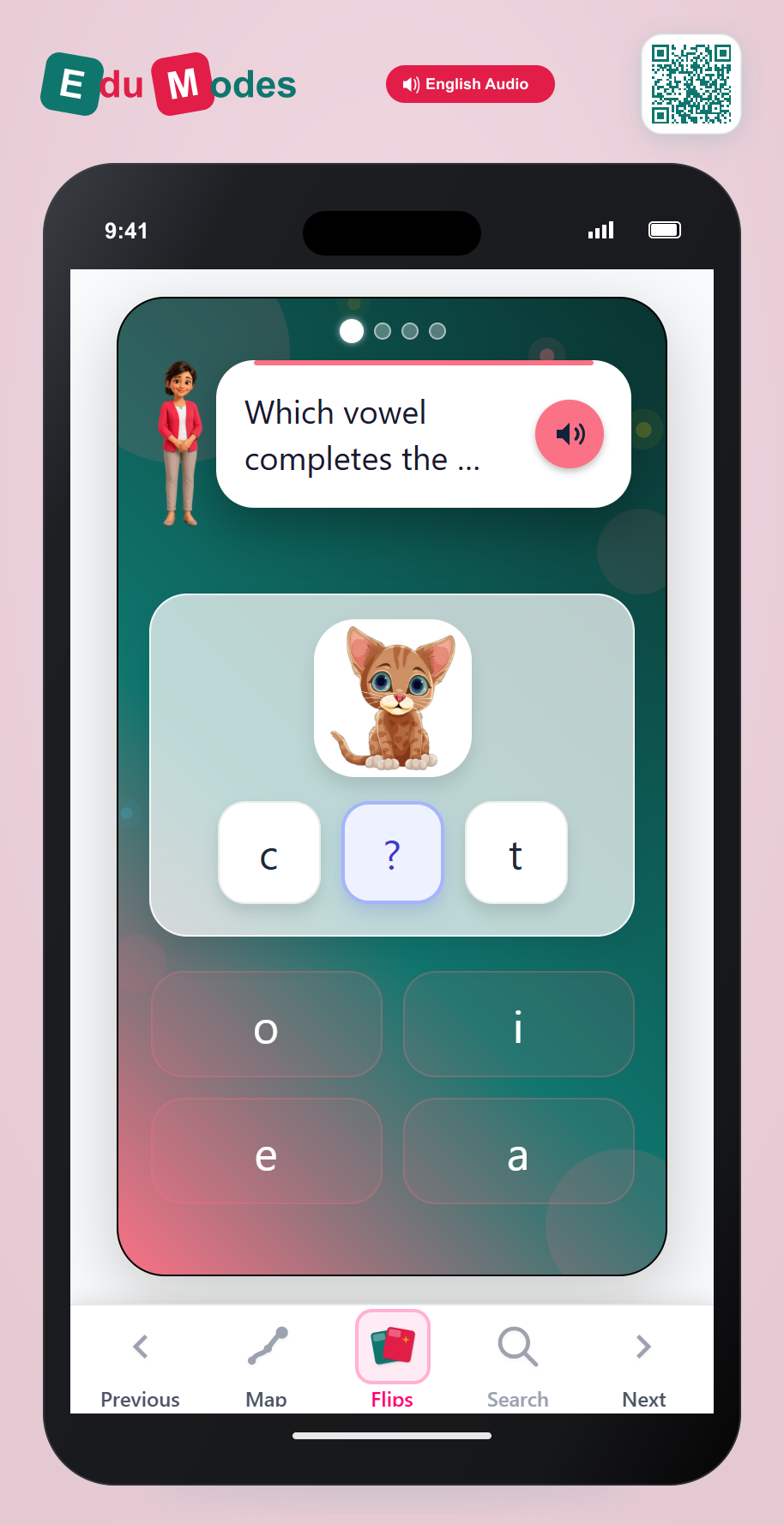 Short A vs E - Interactive Learning Game Preview