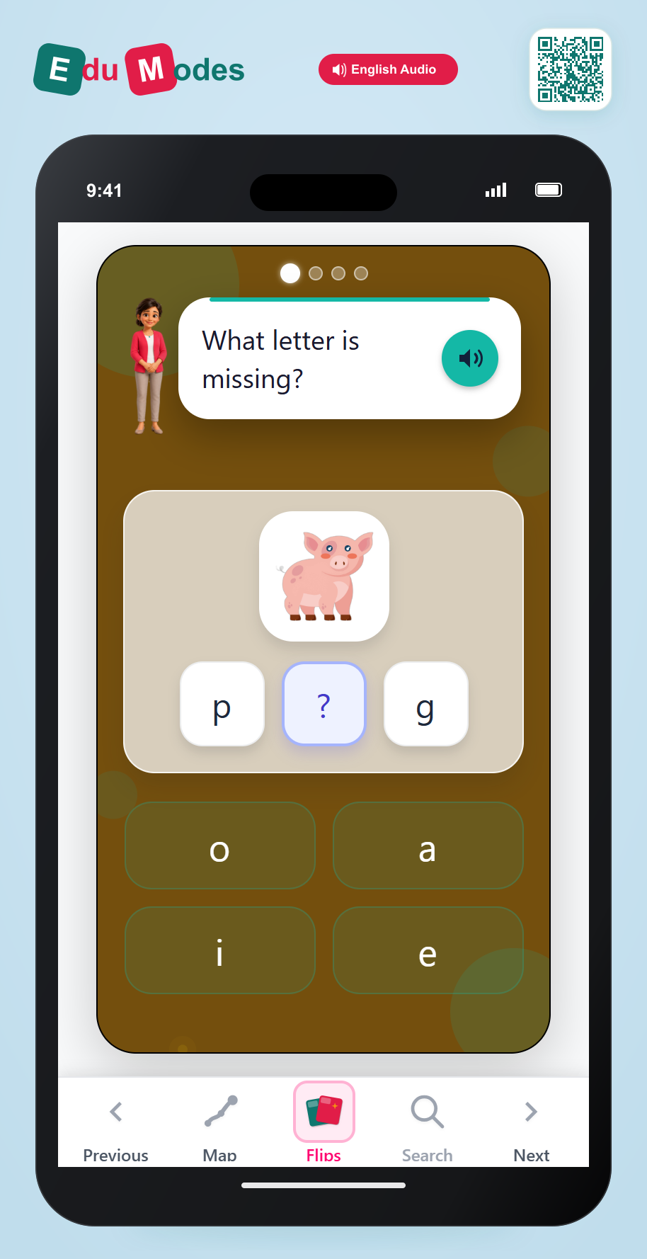 Short I vs O - Interactive Learning Game Preview