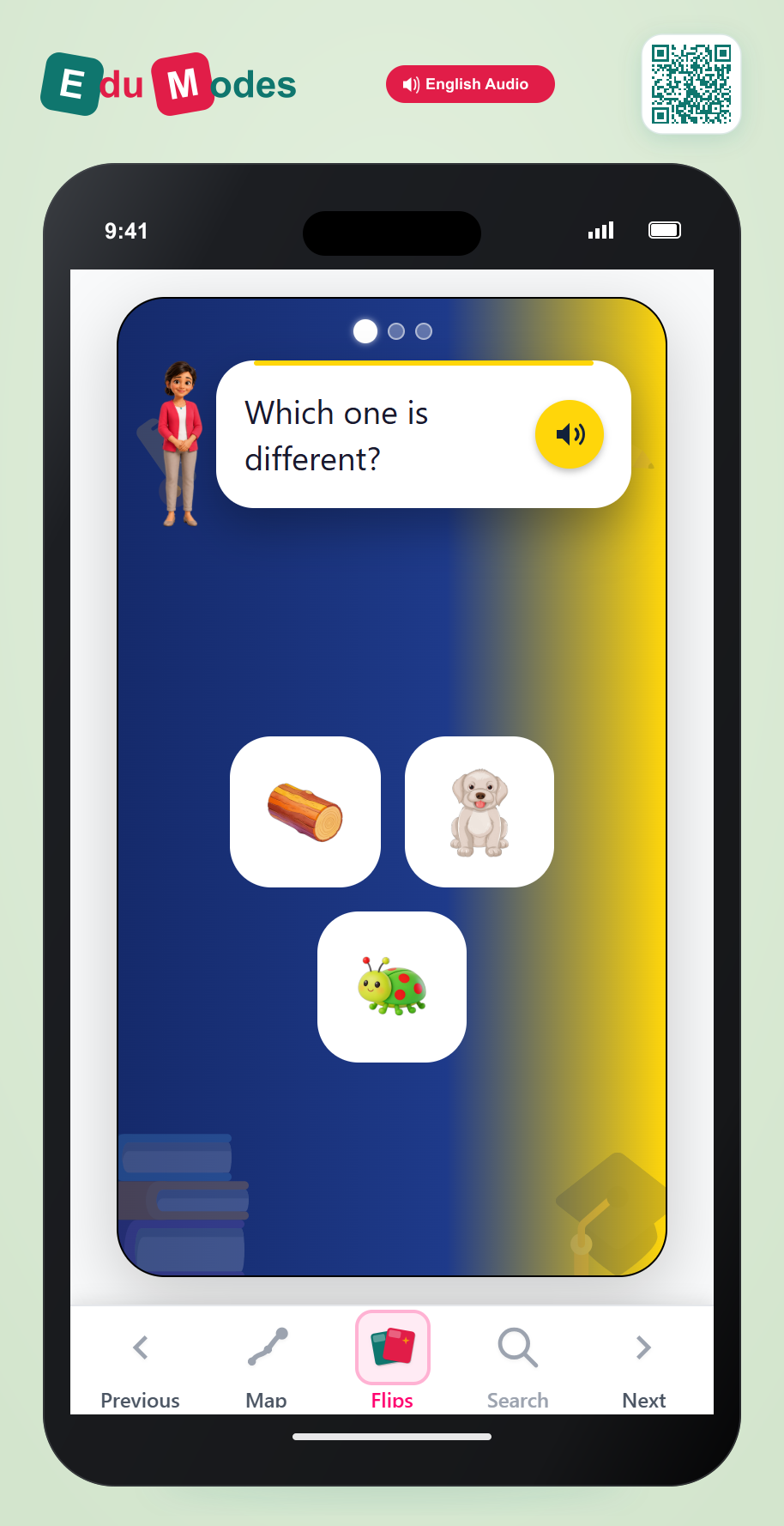 Find the Different Sound 2 - Interactive Learning Game Preview